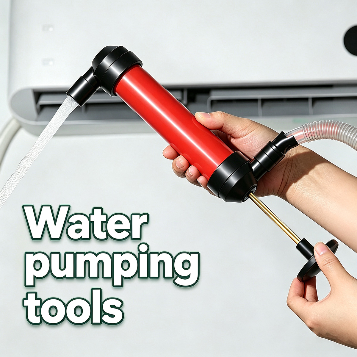 Aquarium Pump - Bomba de sifón manual para desatascar