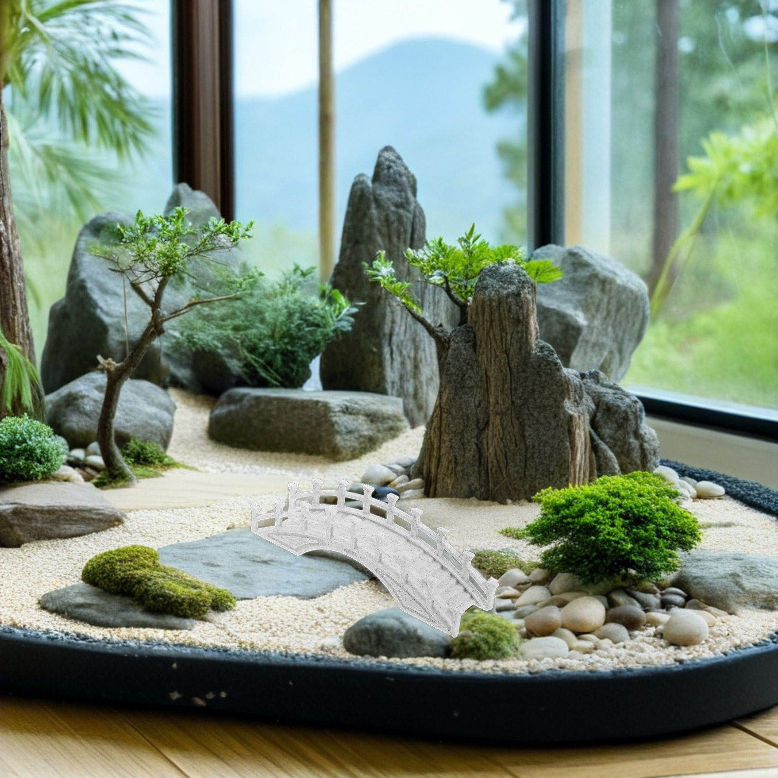 Pequeño puente en forma de arc - Aquarium Decor reseña y precio