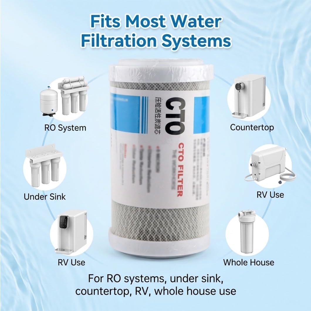 4 filtros de carbón activado C - Fish Tank Filter reseña y precio