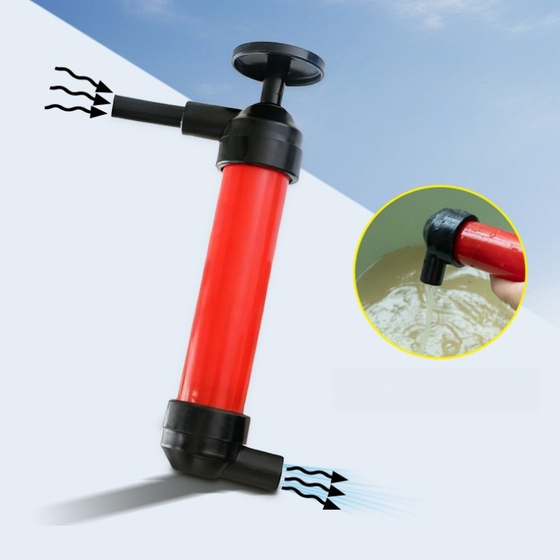 Bomba de sifón manual para des - Aquarium Pump reseña y precio