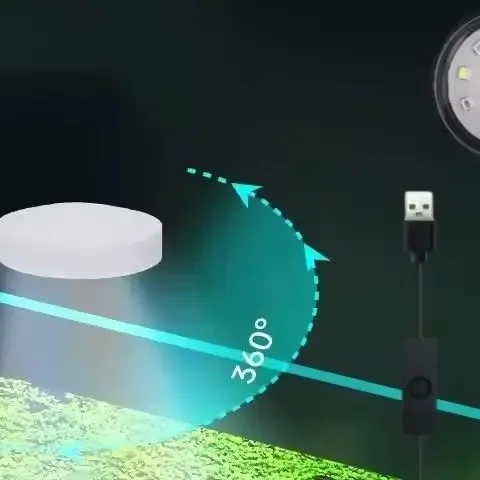 Luz de acuario con adaptador L - Aquarium Light reseña y precio