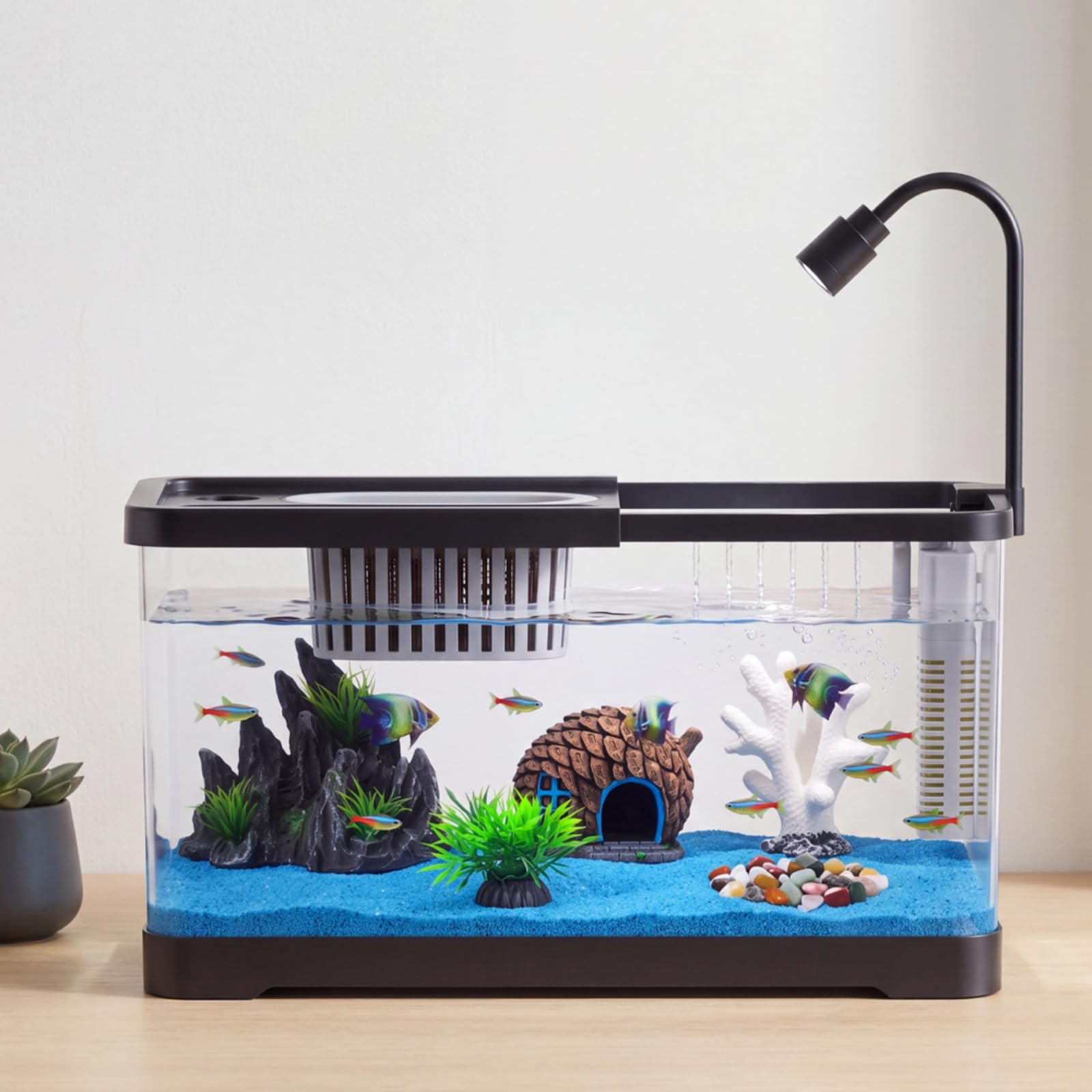Kit de Inicio para Pecera con  - Aquarium Fish Betta reseña y precio