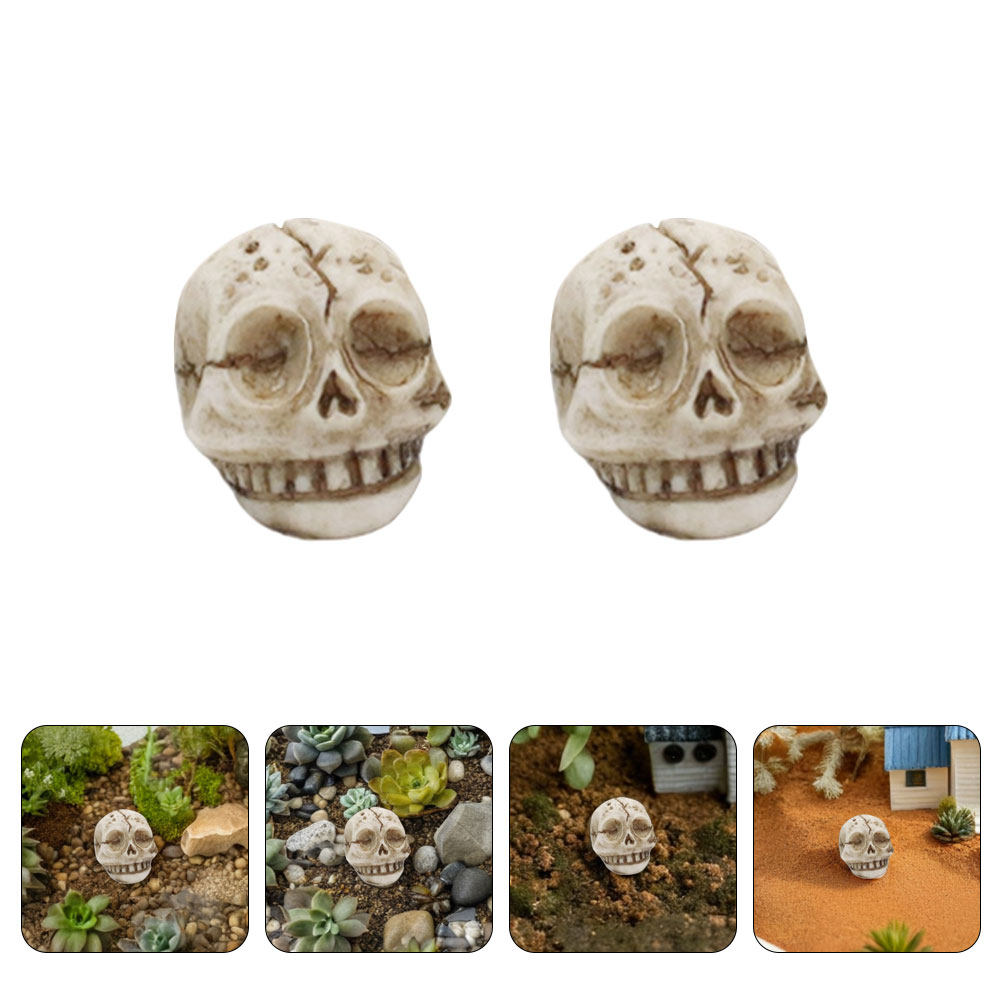 20 piezas de adornos de calave - Aquarium Decor reseña y precio