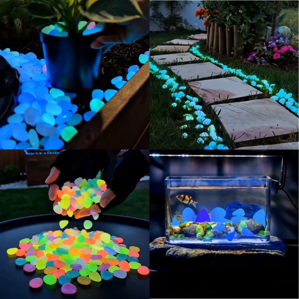 Piedras luminosas coloridas qu - Aquarium Plants reseña y precio
