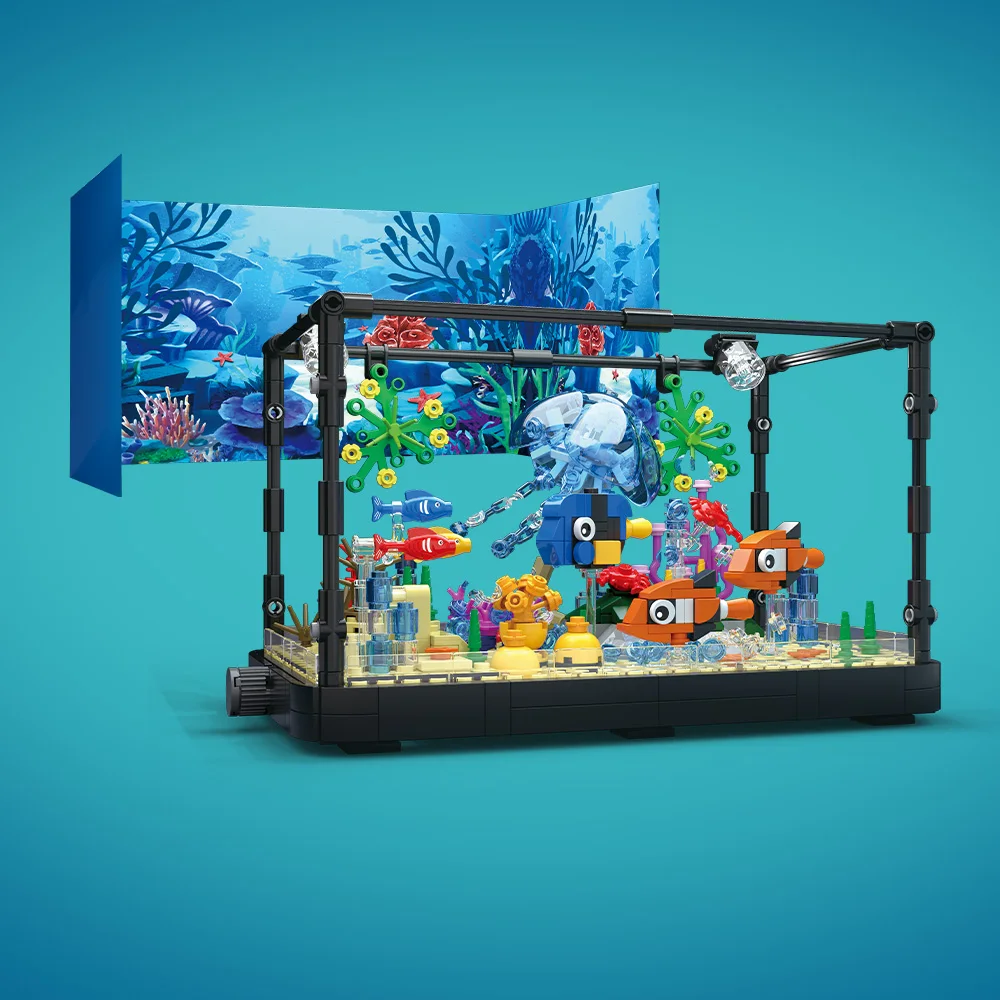 Juego de bloques de construcci - Aquarium Light reseña y precio