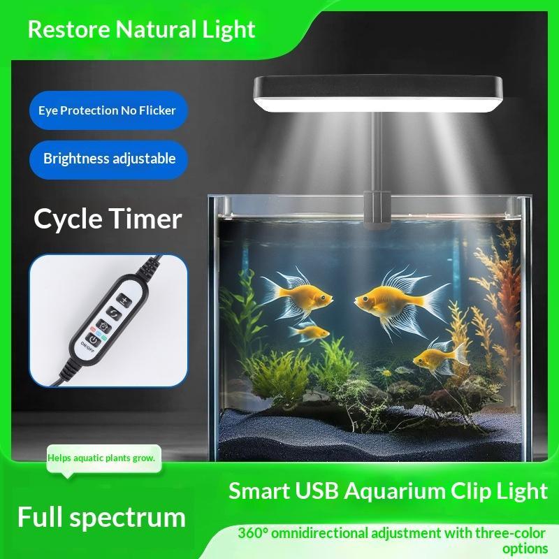 Luz LED de espectro completo p - Aquarium Plants reseña y precio